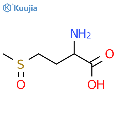 (2S)-2-Amino-4-(methylsulfinyl)butanoic acid structure