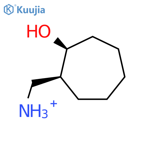 Cycloheptanol,2-(aminomethyl)-, hydrochloride, (1R,2R)-rel- (9CI) structure