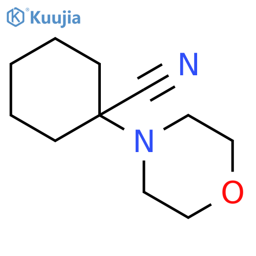 1-Morpholin-4-ylcyclohexanecarbonitrile structure