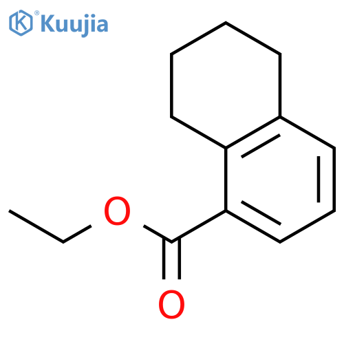 Ethyl 5,6,7,8-tetrahydronaphthalene-1-carboxylate structure