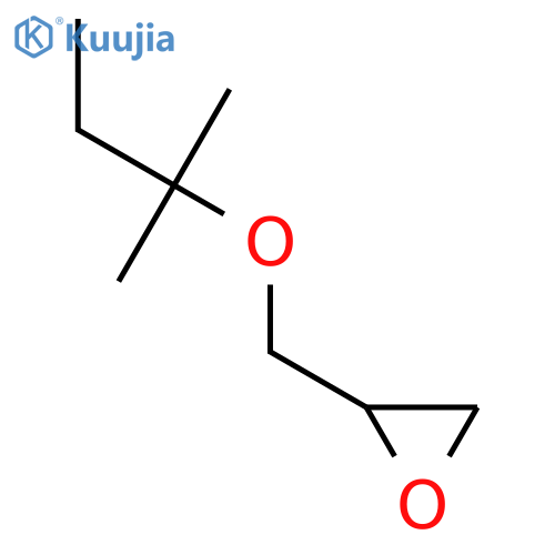 ((1,1-Dimethylpropoxy)methyl)oxirane structure