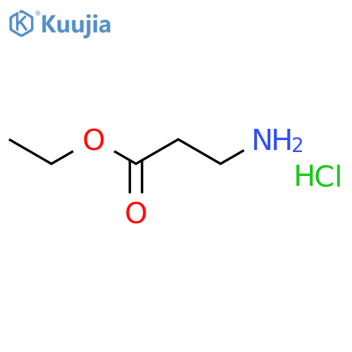 Ethyl 3-aminopropionate hydrochloride structure