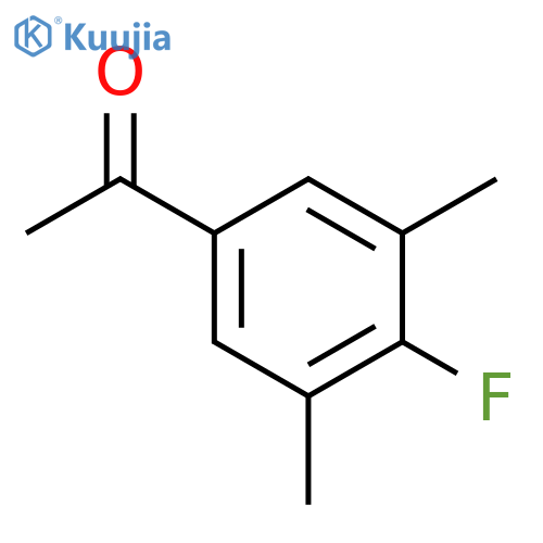 4'-Fluoro-3',5'-dimethylacetophenone structure