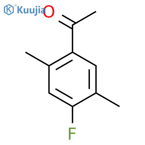 2',5'-Dimethyl-4'-fluoroacetophenone structure