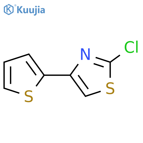 2-CHLORO-4-(2-THIENYL)THIAZOLE structure