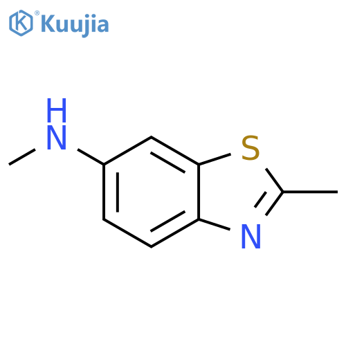 N,2-dimethyl-1,3-benzothiazol-6-amine structure