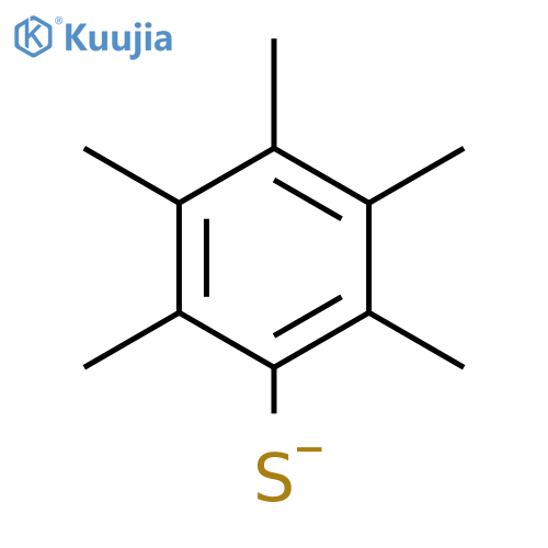 pentamethylbenzene-1-thiol structure