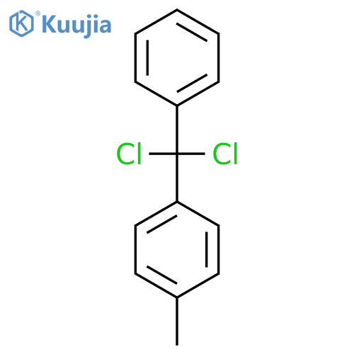 Benzene, 1-(dichlorophenylmethyl)-4-methyl- structure