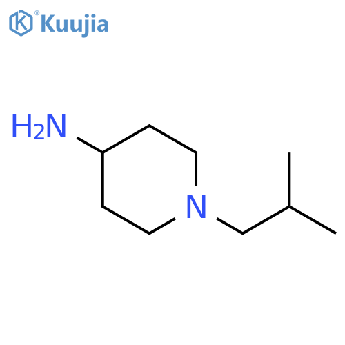 1-Isobutylpiperidin-4-amine structure