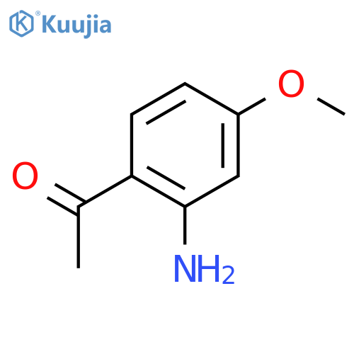 1-(2-amino-4-methoxyphenyl)ethan-1-one structure