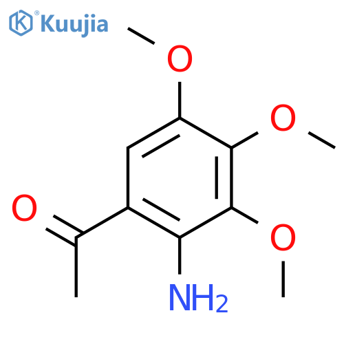 1-(2-Amino-3,4,5-trimethoxyphenyl)-ethanone structure