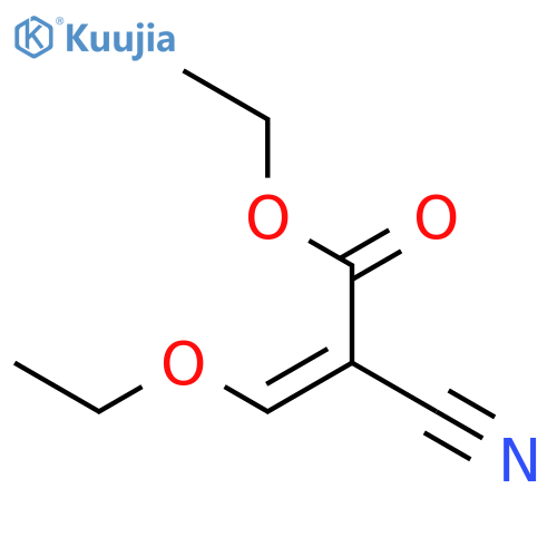 Ethyl (ethoxymethylene)cyanoacetate structure