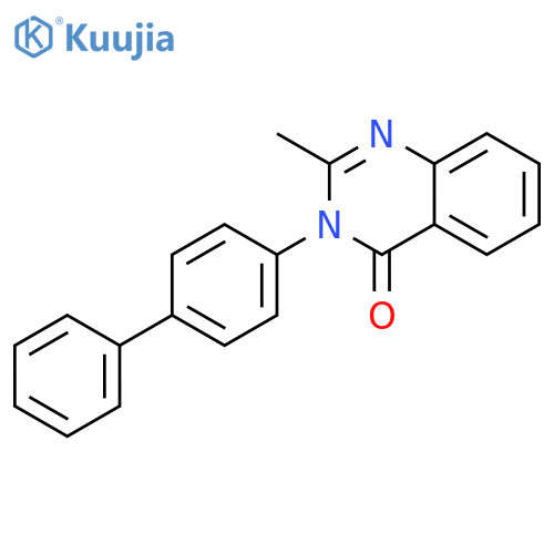 3-(1,1'-biphenyl-4-yl)-2-methylquinazolin-4(3H)-one structure