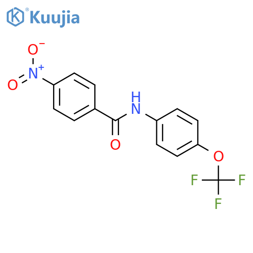 4-Nitro-N-(4-trifluoromethoxy-phenyl)-benzamide structure