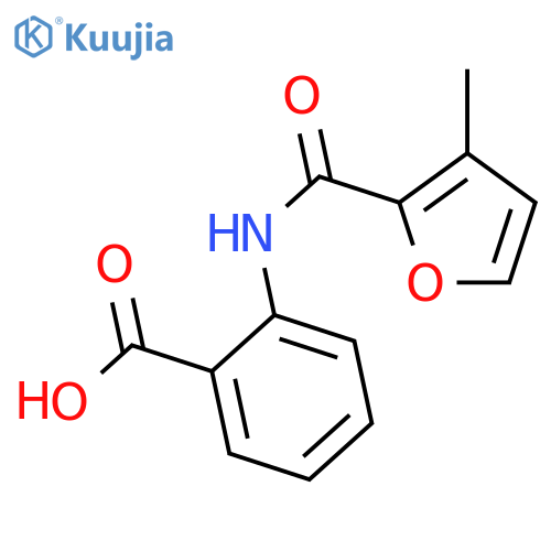 2-(3-Methylfuran-2-carbonyl)aminobenzoic Acid structure