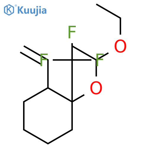 Cyclohexane, 2-ethenyl-1-(1-ethoxyethoxy)-1-(trifluoromethyl)- structure