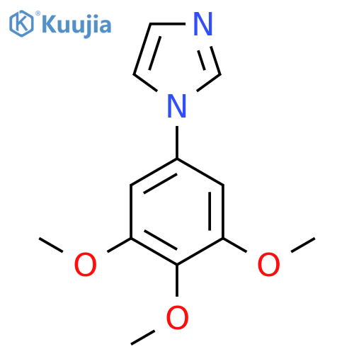1H-Imidazole, 1-(3,4,5-trimethoxyphenyl)- structure