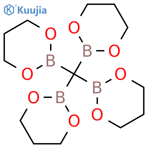 1,3,2-Dioxaborinane, 2,2',2'',2'''-methanetetrayltetrakis- structure