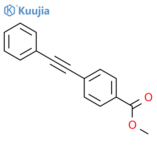 Methyl 4-(2-Phenylethynyl)benzoate structure