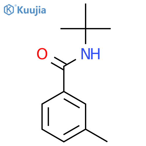 N-tert-Butyl-3-methylbenzamide structure