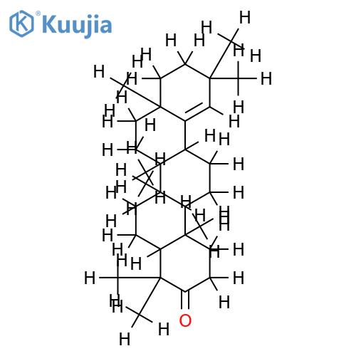 3-oxo-olean-18-ene structure