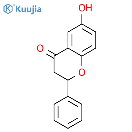 6-Hydroxyflavanone structure