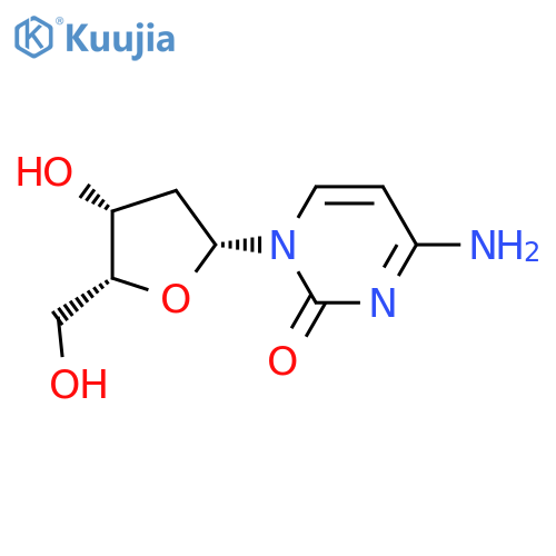 4-amino-1-(2R,4R,5R)-4-hydroxy-5-(hydroxymethyl)oxolan-2-yl-1,2-dihydropyrimidin-2-one structure
