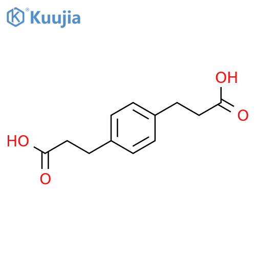 3,3'-(1,4-Phenylene)dipropanoic acid structure
