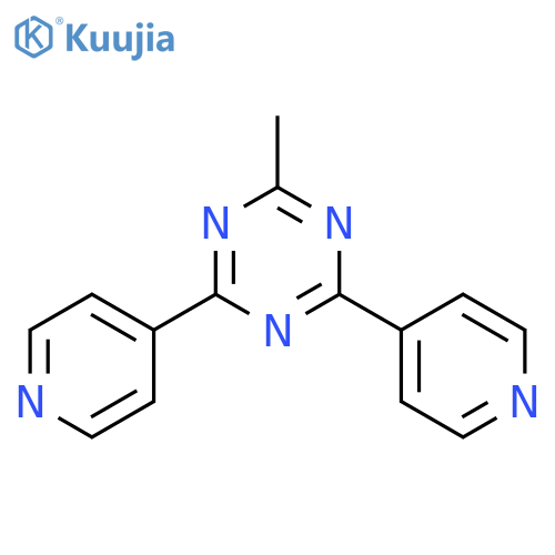 2,4-di-(4-pyridyl)-6-methyl-s-triazine structure