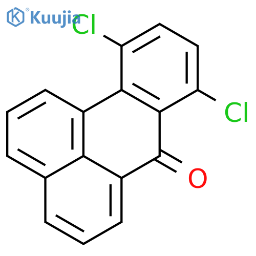 7H-Benz[de]anthracen-7-one,8,11-dichloro- structure