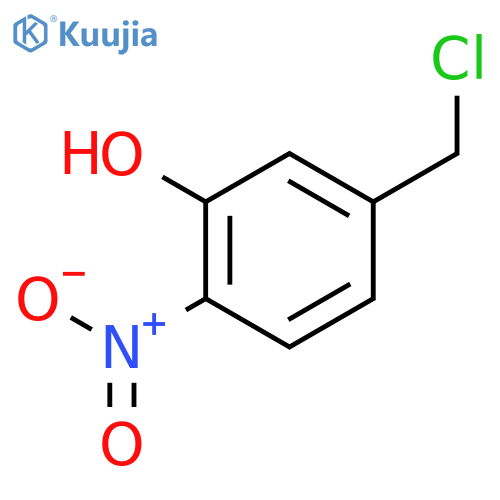 5-(chloromethyl)-2-nitroPhenol structure