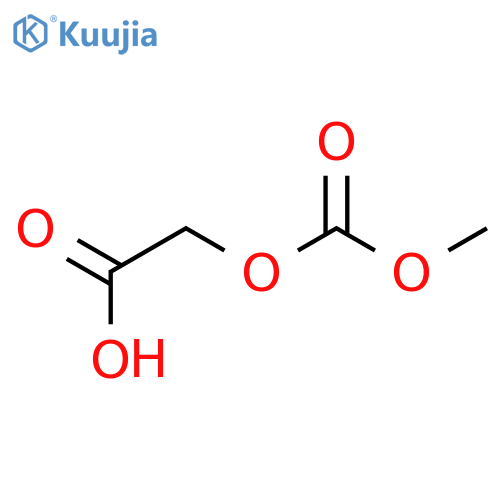 methoxycarbonyloxy-acetic acid structure