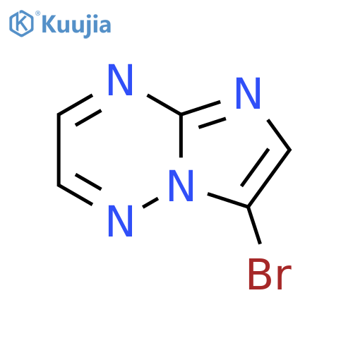 7-bromo-Imidazo[1,2-b][1,2,4]triazine structure