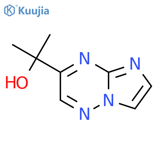Imidazo[1,2-b][1,2,4]triazine-3-methanol,a,a-dimethyl- structure