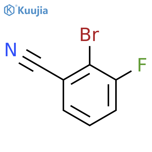 2-Bromo-3-fluorobenzonitrile structure