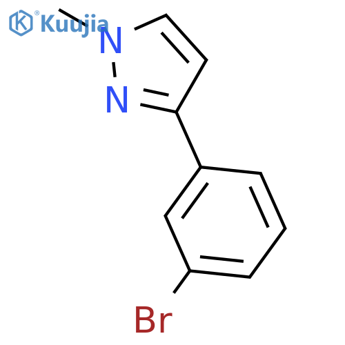 3-(3-Bromophenyl)-1-methyl-1H-pyrazole structure
