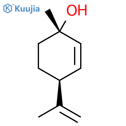 2-Cyclohexen-1-ol, 1-methyl-4-(1-methylethenyl)-, trans- structure