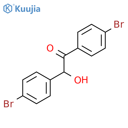Ethanone,1,2-bis(4-bromophenyl)-2-hydroxy- structure