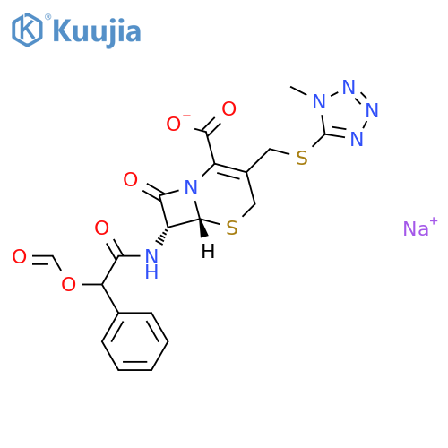 Cefamandole nafate structure