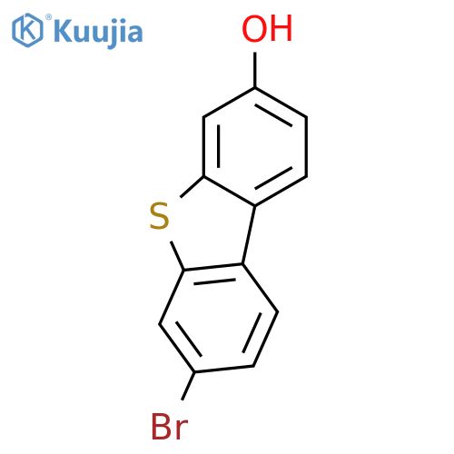 Dibenzothiophene-3-ol, 7-bromo- structure