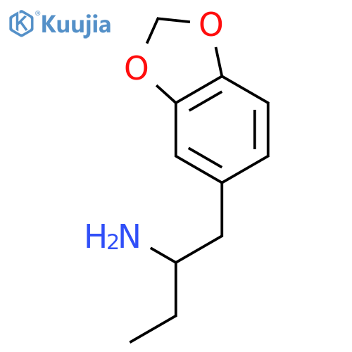 1-(3,4-Methylenedioxyphenyl)-2-butanamine structure