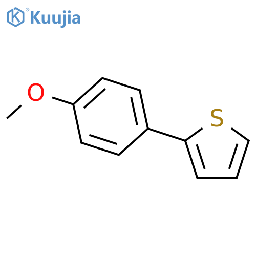 2-(4-Methoxyphenyl)thiophene structure