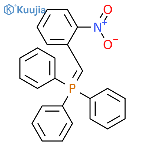 Phosphorane, [(2-nitrophenyl)methylene]triphenyl- structure