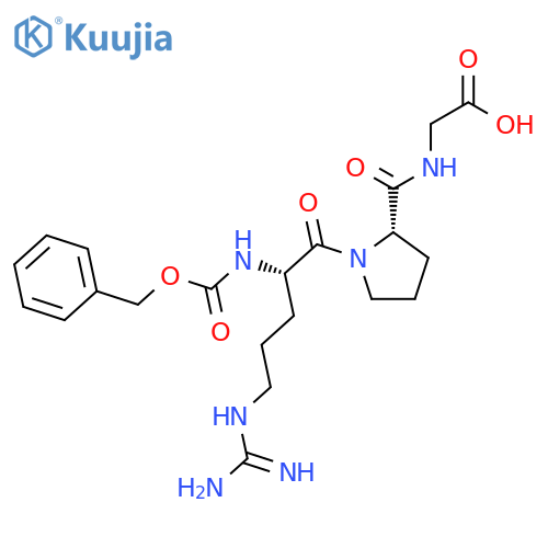 Glycine, N-[1-[N2-[(phenylmethoxy)carbonyl]-L-arginyl]-L-prolyl]- structure