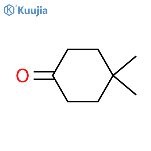 4,4-dimethylcyclohexan-1-one structure