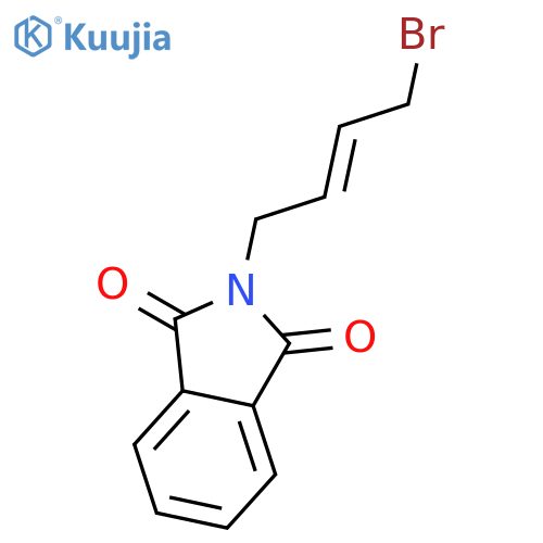 2-[(E)-4-bromobut-2-enyl]isoindoline-1,3-dione structure