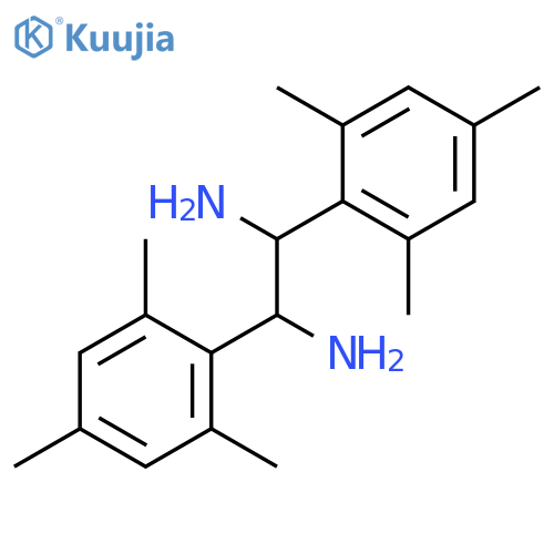 (1R,2R)-1,2-Bis(2,4,6-trimethylphenyl)ethylenediamine structure