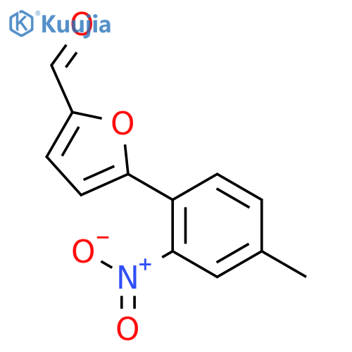 5-(4-Methyl-2-nitrophenyl)-2-furaldehyde structure