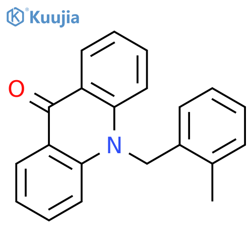 10-(2-Methyl-benzyl)-10H-acridin-9-one structure