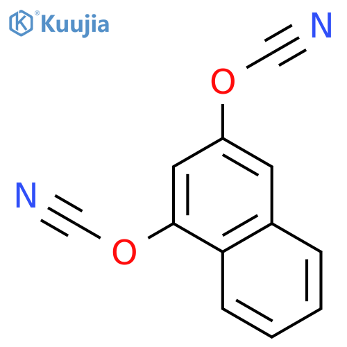 Cyanic acid, 1,3-naphthalenediyl ester structure